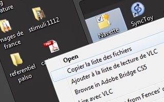 Comment copier/coller ou imprimer la liste des fichiers contenus dans un répertoire ?